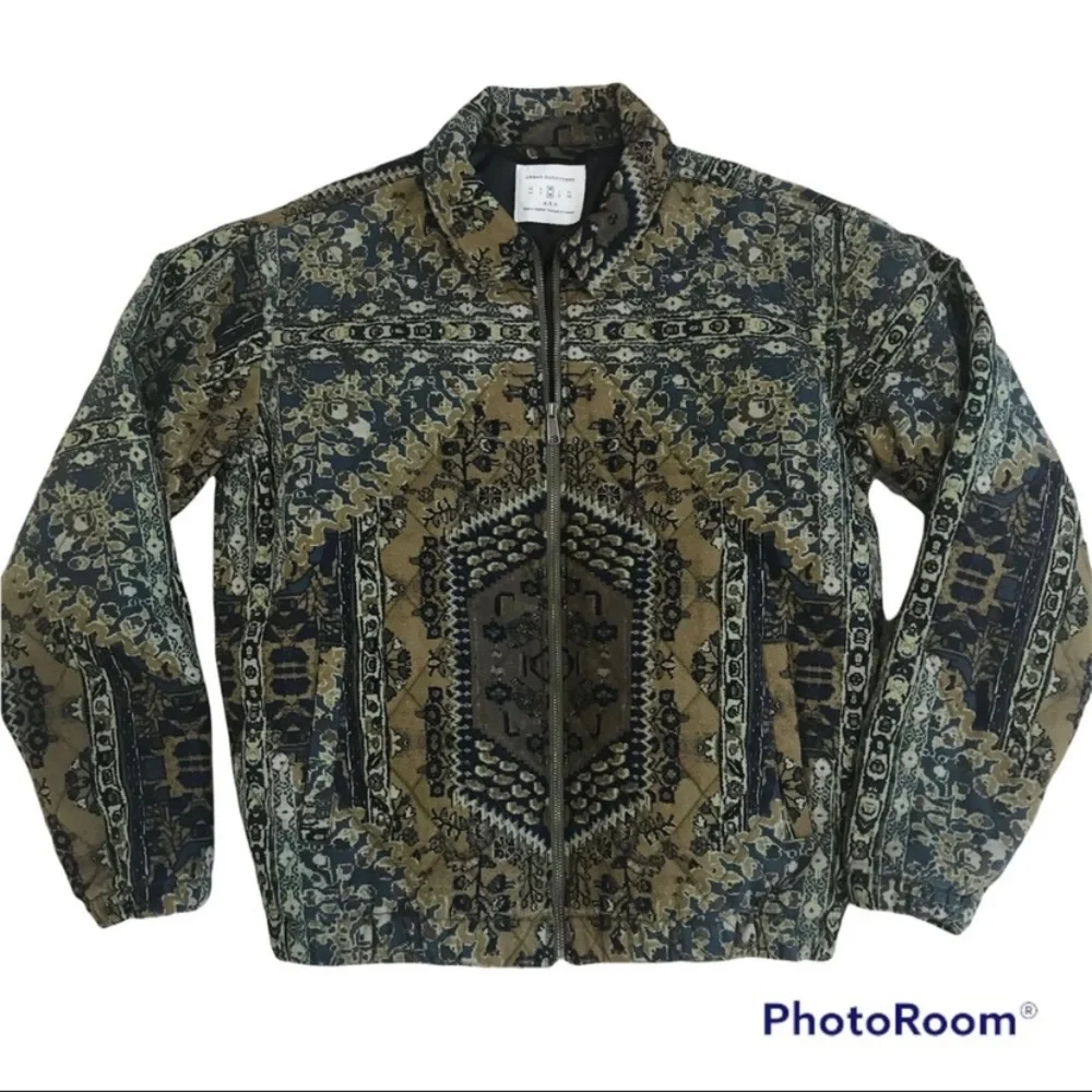 Urban Outfitters Quilted Harrington Bomber Jacket Size M - Picture 6 of 14